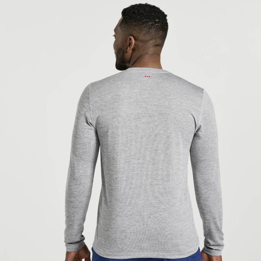 Clothing * | Saucony Wholesale Men'S Stopwatch Long Sleeve