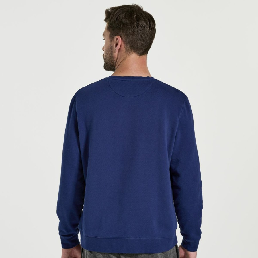 Clothing * | Saucony Best Quality Men'S Rested Crewneck