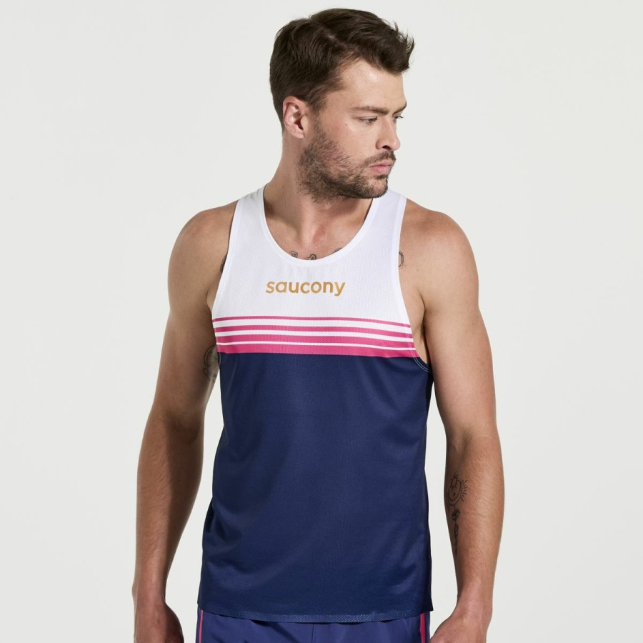 Clothing * | Saucony Less Expensive Men'S Elite Singlet