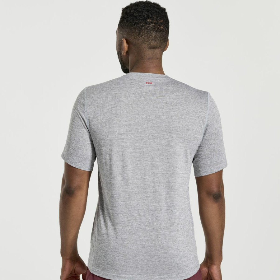 Clothing * | Saucony Less Expensive Men'S Stopwatch Short Sleeve