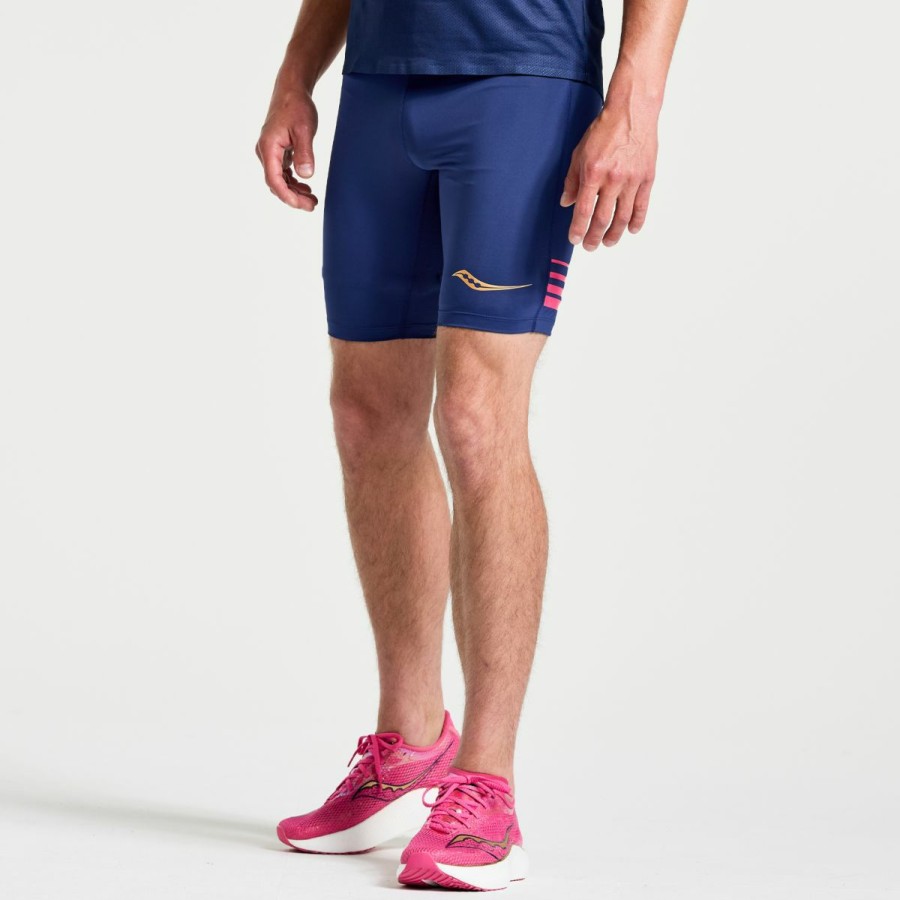 Clothing * | Saucony Best Quality Men'S Elite Tight Short