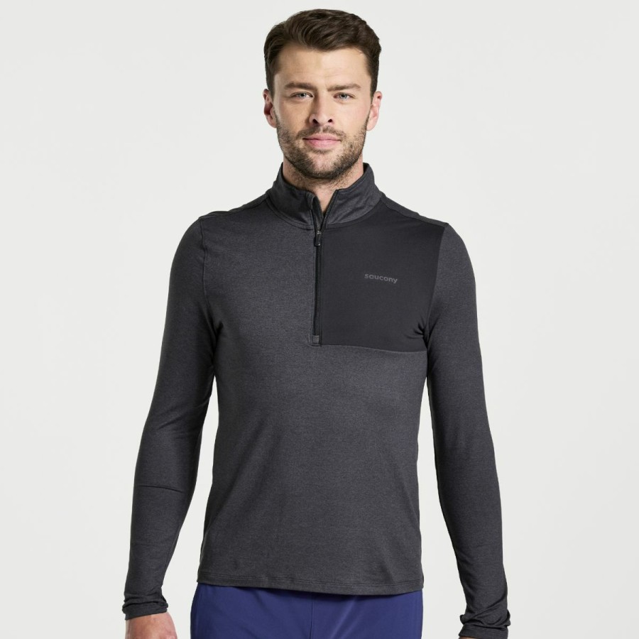 Clothing * | Saucony Limited Edition Men'S Sunday 1/4 Zip