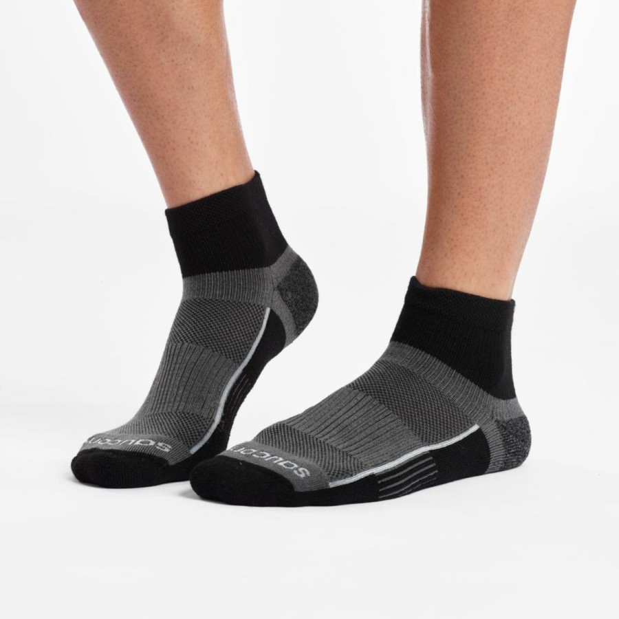 Clothing * | Saucony Less Expensive Inferno Quarter 3-Pack Socks