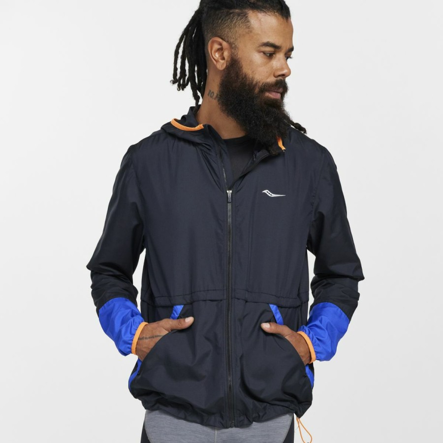 Clothing * | Saucony Less Expensive Men'S Packaway Jacket