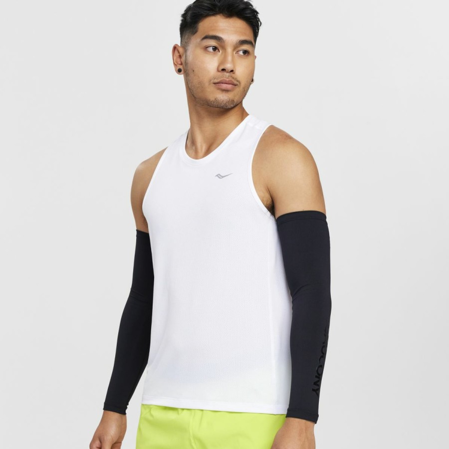 Clothing * | Saucony Top Sell Men'S Stopwatch Singlet