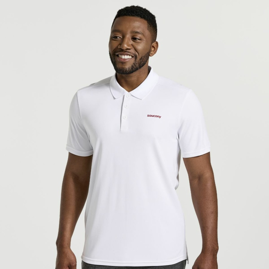 Clothing * | Promotion Men'S Saucony Polo Shirt