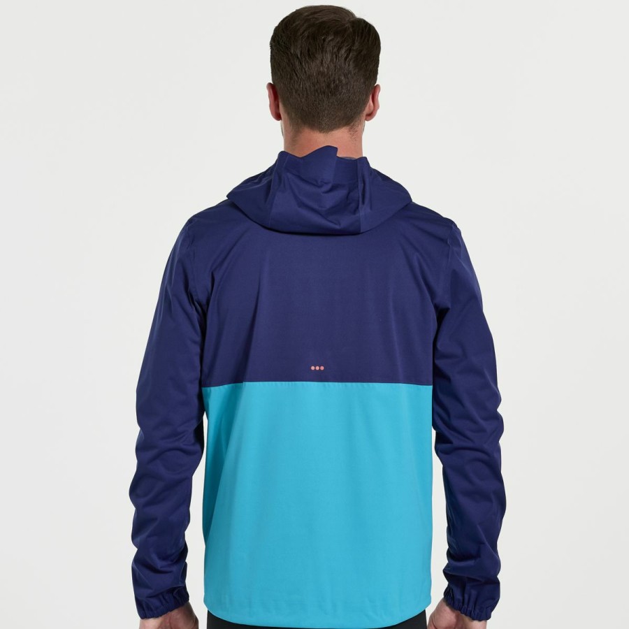 Clothing * | Saucony Less Expensive Men'S Boulder Drizzle Jacket