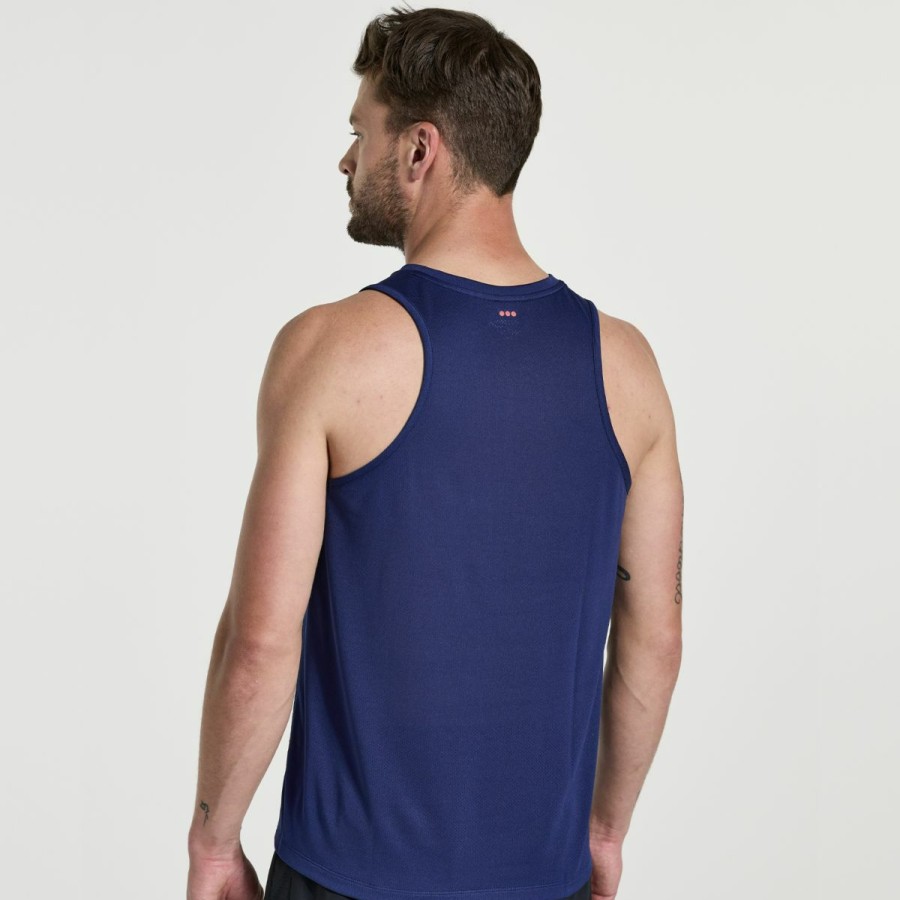 Clothing * | Saucony Less Expensive Men'S Stopwatch Singlet