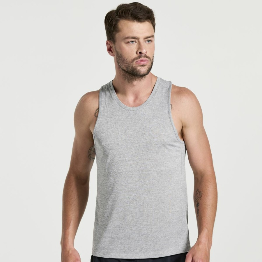 Clothing * | Saucony Exclusive Men'S Stopwatch Singlet