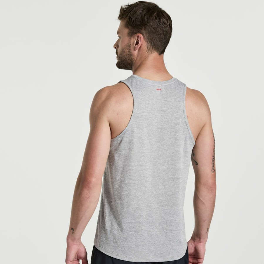 Clothing * | Saucony Exclusive Men'S Stopwatch Singlet