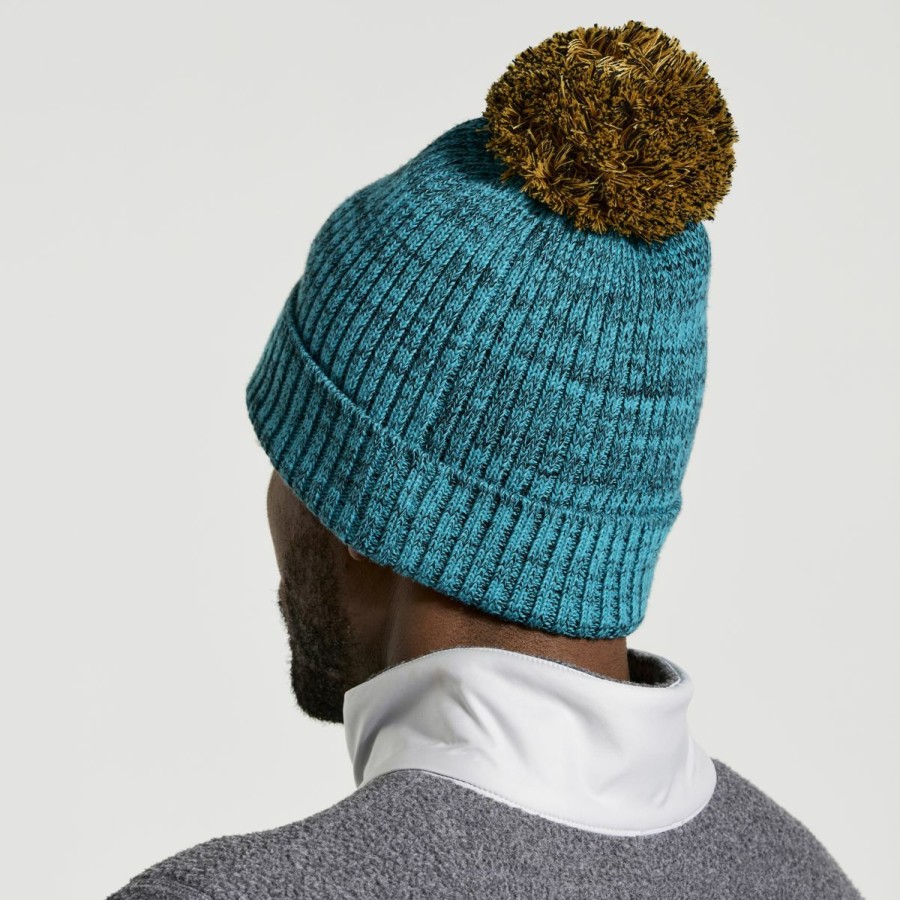 Clothing * | Saucony Tendy Style Rested Pom Beanie