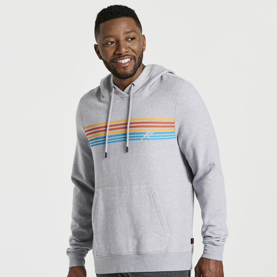 Clothing * | Saucony Crazy Deals Men'S Rested Hoodie