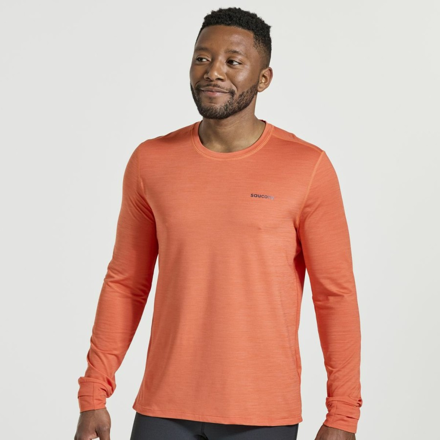 Clothing * | Saucony Fashion Men'S Boulder Baselayer