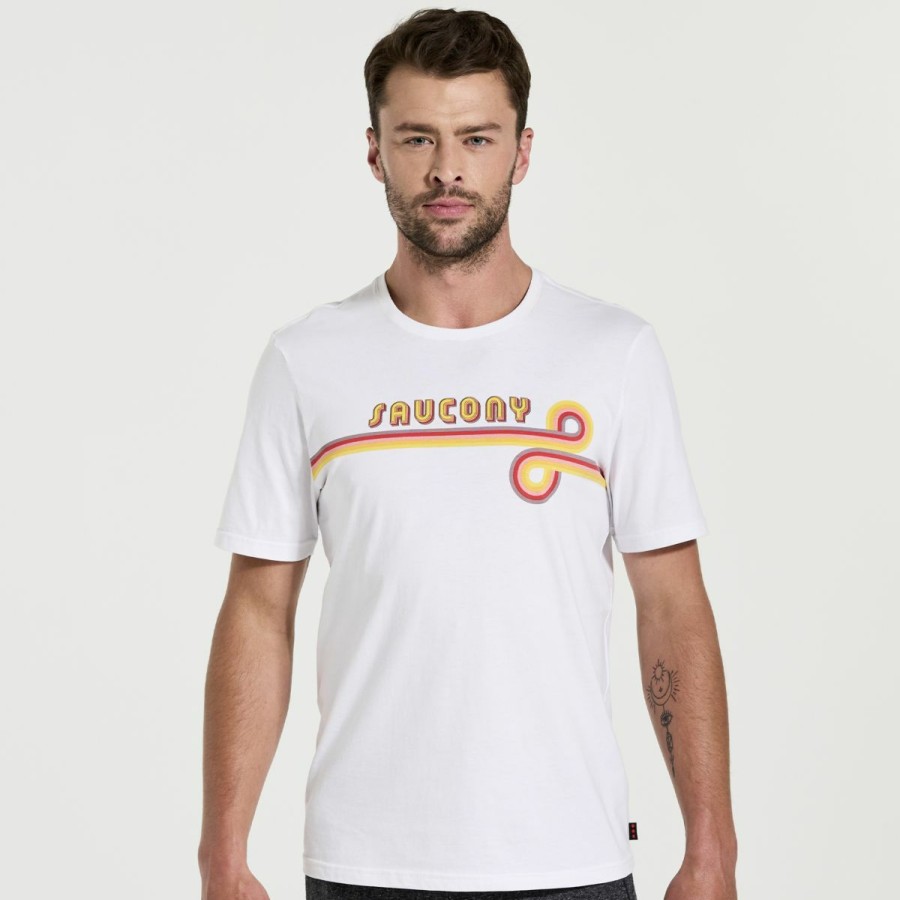 Clothing * | Saucony Special Offers Men'S Rested T-Shirt