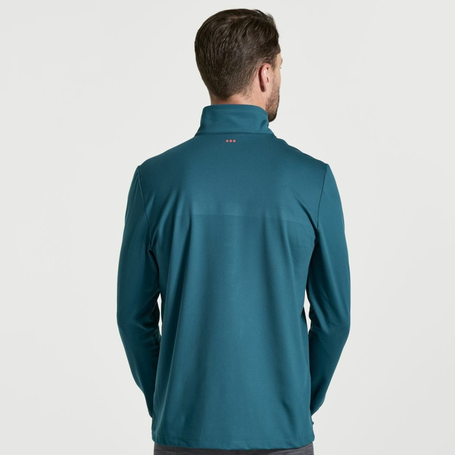 Clothing * | Saucony Less Expensive Men'S Solstice 1/4 Zip