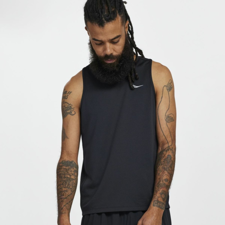 Clothing * | Saucony Exclusive Men'S Stopwatch Singlet