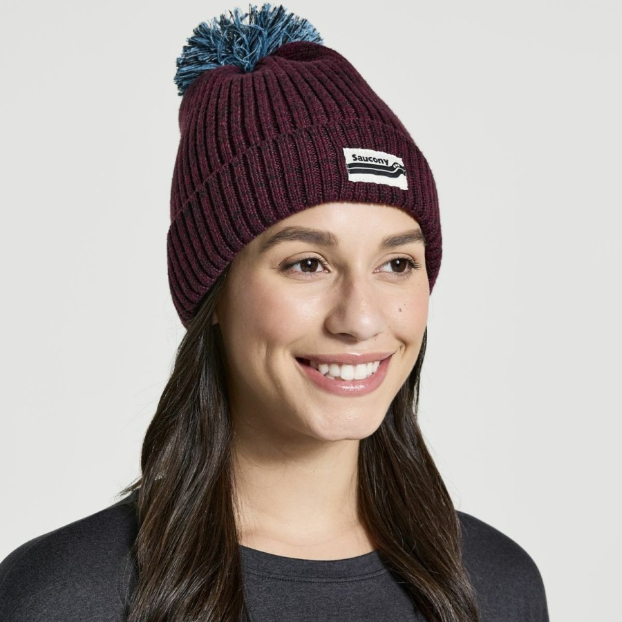 Clothing * | Saucony Special Rested Pom Beanie