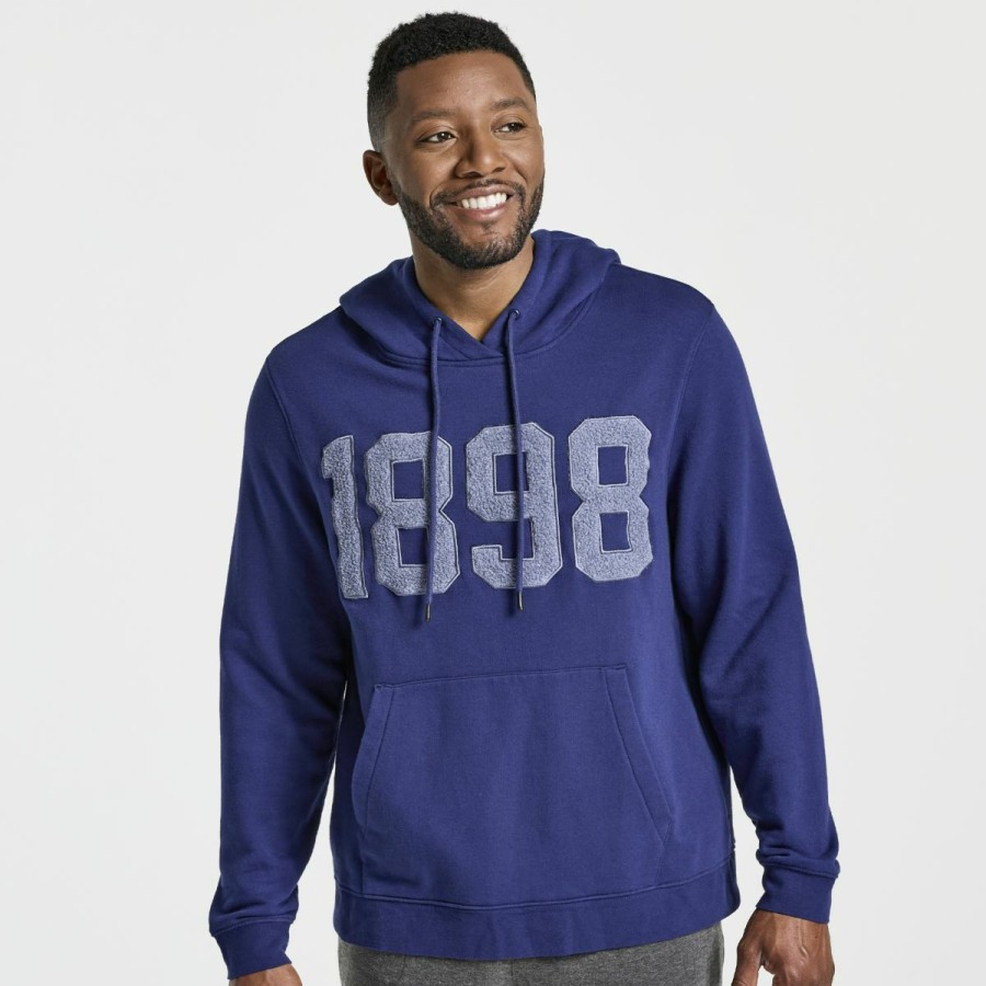 Clothing * | Saucony Less Expensive Men'S Rested Hoodie