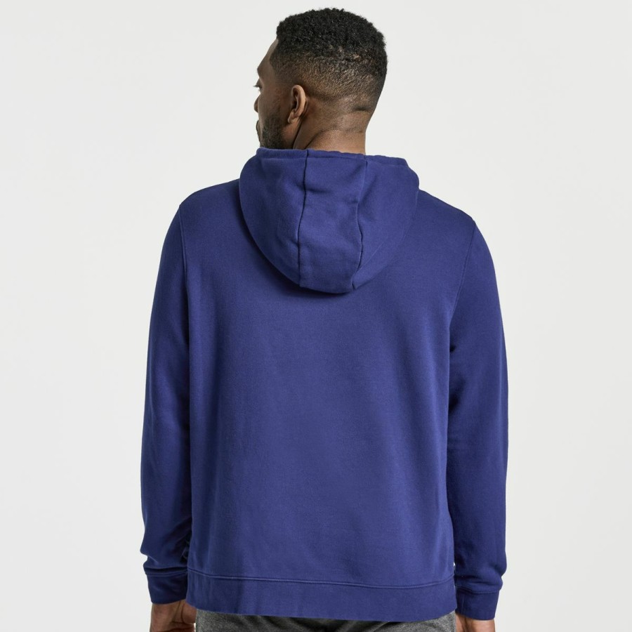 Clothing * | Saucony Less Expensive Men'S Rested Hoodie