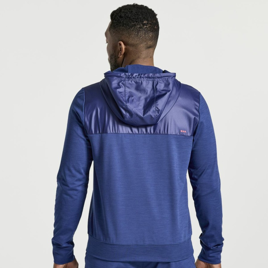 Clothing * | Saucony Less Expensive Men'S Solstice Zip Hoody