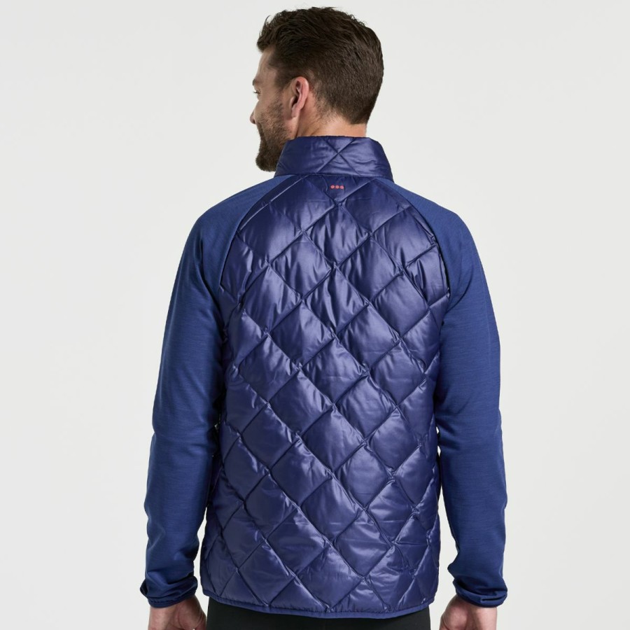 Clothing * | Saucony Attractive Men'S Boulder Oysterpuff Jacket