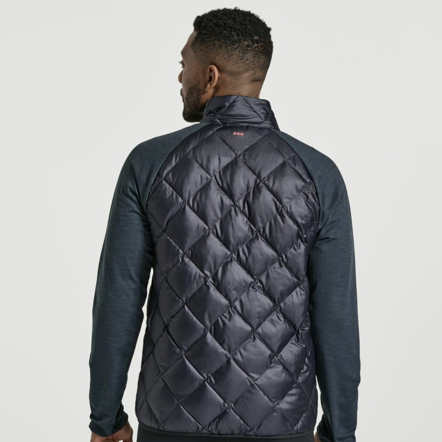 Clothing * | Saucony Featured Men'S Boulder Oysterpuff Jacket