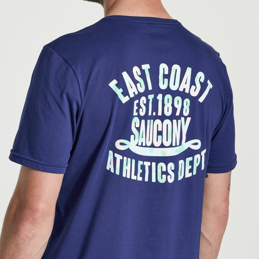 Clothing * | Saucony Lower Prices Men'S Rested T-Shirt