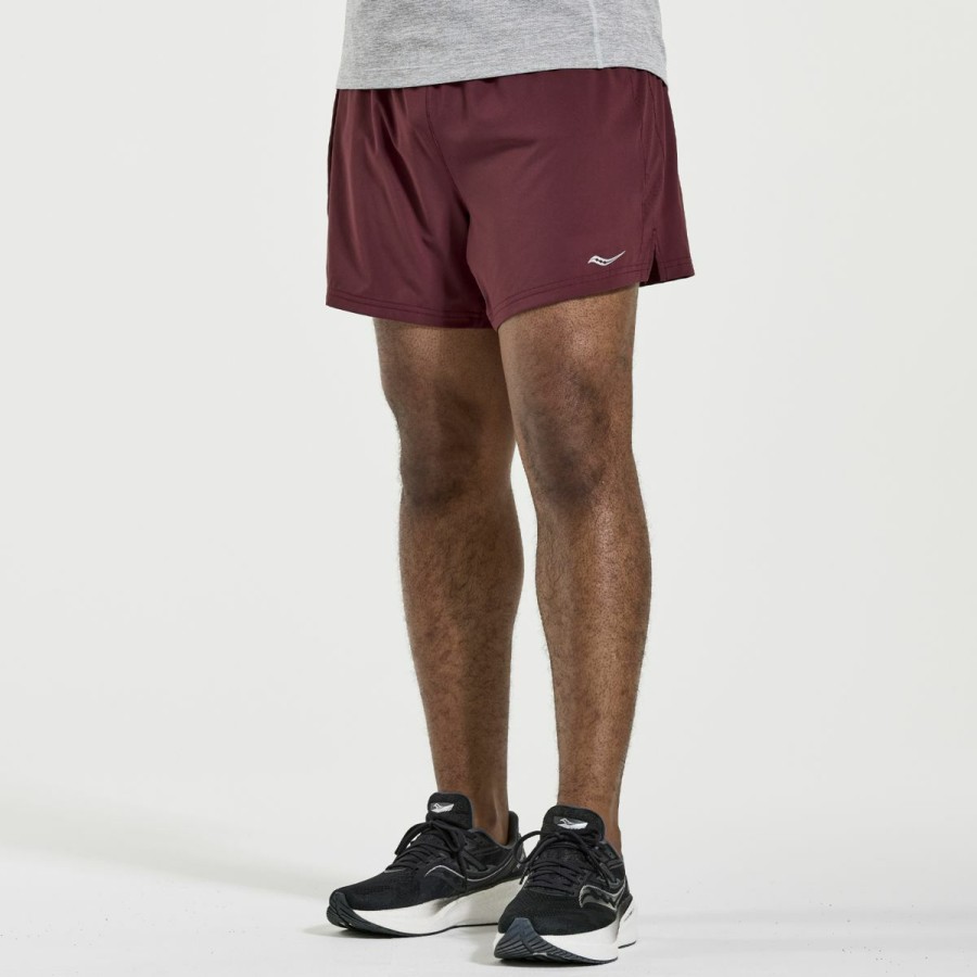 Clothing * | Saucony Fashion Men'S Outpace 5 Short