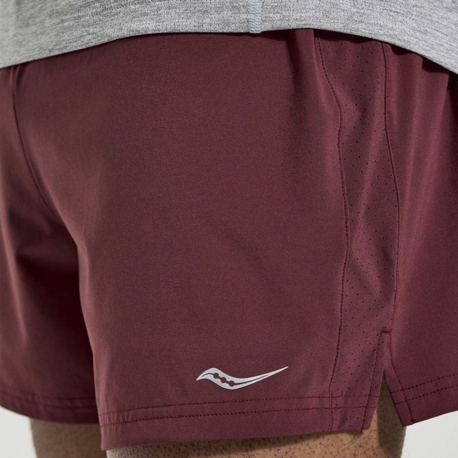 Clothing * | Saucony Fashion Men'S Outpace 5 Short