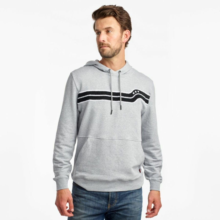 Clothing * | Saucony Top Sell Men'S Rested Hoodie