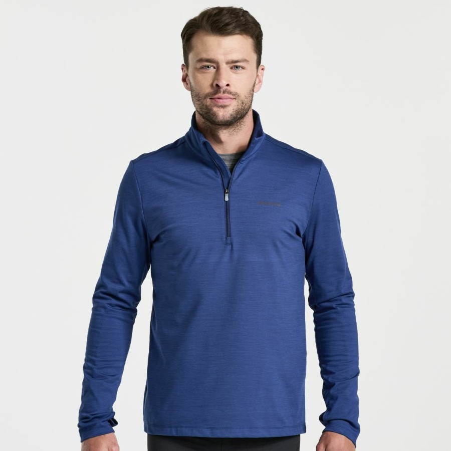 Clothing * | Saucony Limited Edition Men'S Solstice 1/4 Zip