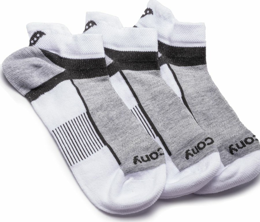 Clothing * | Saucony Tendy Style Inferno Quarter 3-Pack Socks