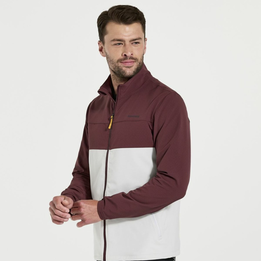 Clothing * | Saucony Attractive Men'S Bluster Jacket