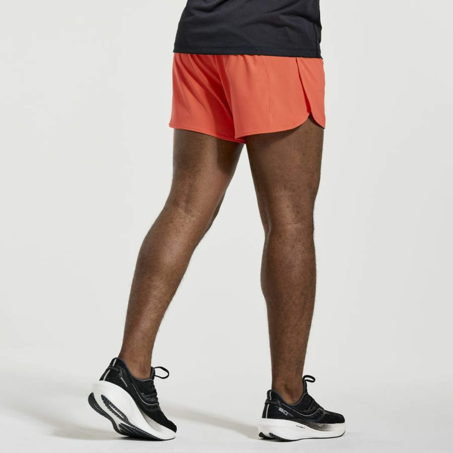 Clothing * | Saucony Less Expensive Men'S Outpace 2.5 Split Short