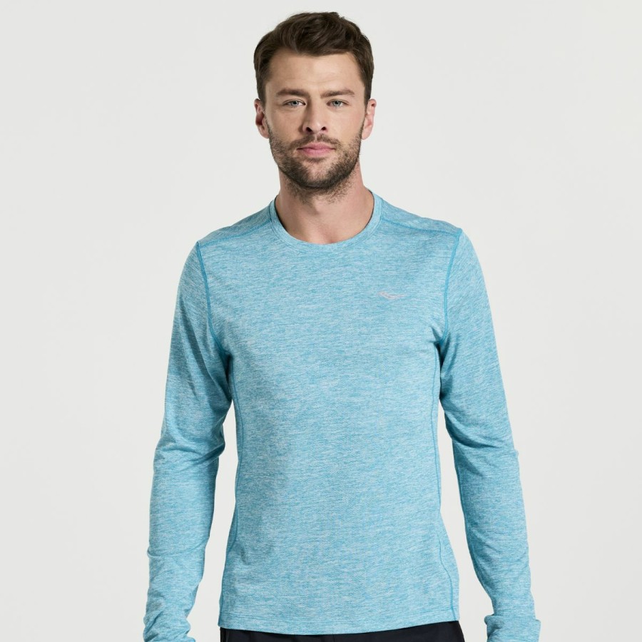 Clothing * | Saucony Special Men'S Stopwatch Long Sleeve