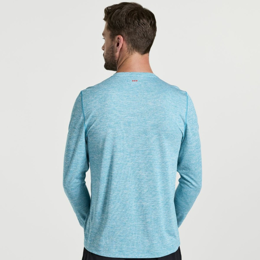 Clothing * | Saucony Special Men'S Stopwatch Long Sleeve