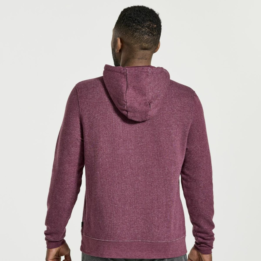 Clothing * | Saucony Crazy Deals Men'S Rested Hoodie